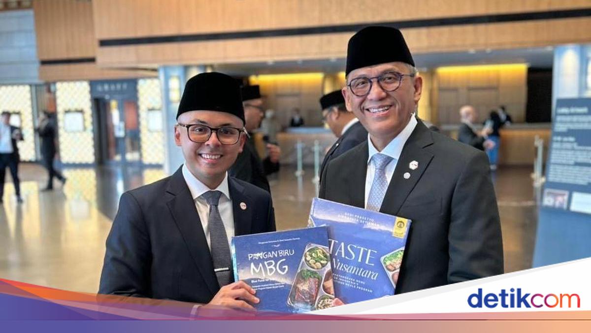 Indonesia Bangun Diplomasi Kuliner Lewat Buku Blue Food for MBG di Korsel