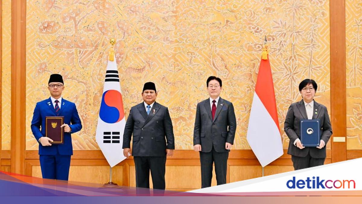 RI MoU dengan Korsel soal AI hingga Ekonomi, Prabowo Bicara Middle Power
