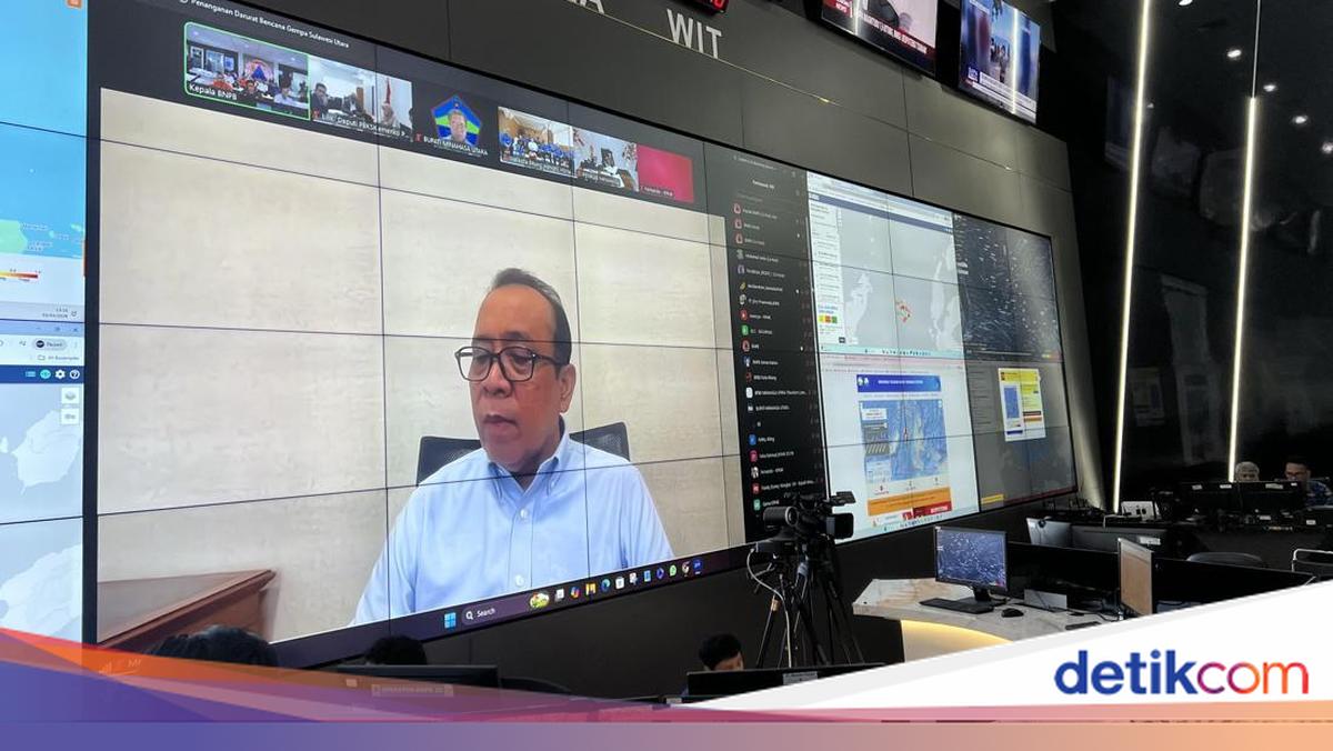 Menko PMK Minta Pendataan dan Evakuasi Korban Gempa Sulut-Malut Dikebut