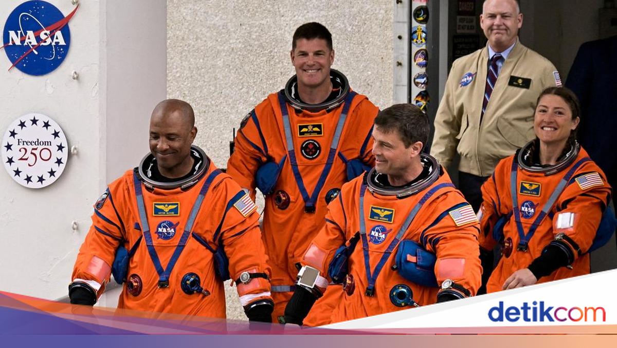 NASA Kirim 4 Astronaut Kelilingi Bulan