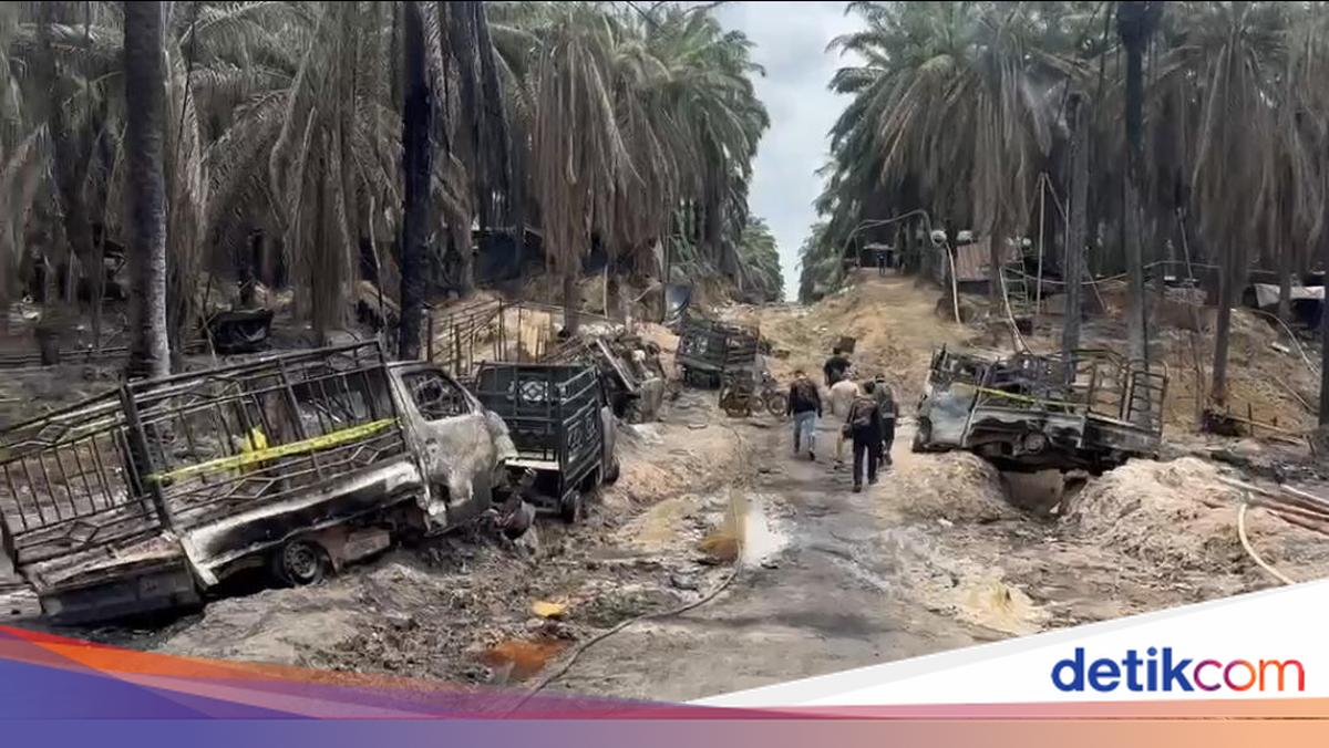 11 Sumur Minyak Ilegal Terbakar di Muba, Polisi Buru Pemilik Rio Roma Dhoni