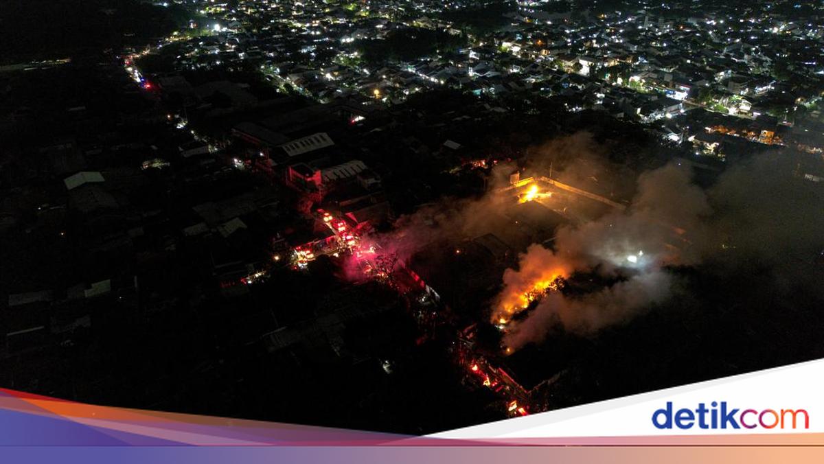 Kebakaran Gudang Pengisian Elpiji di Bekasi Diduga Dipicu Gas Bocor
