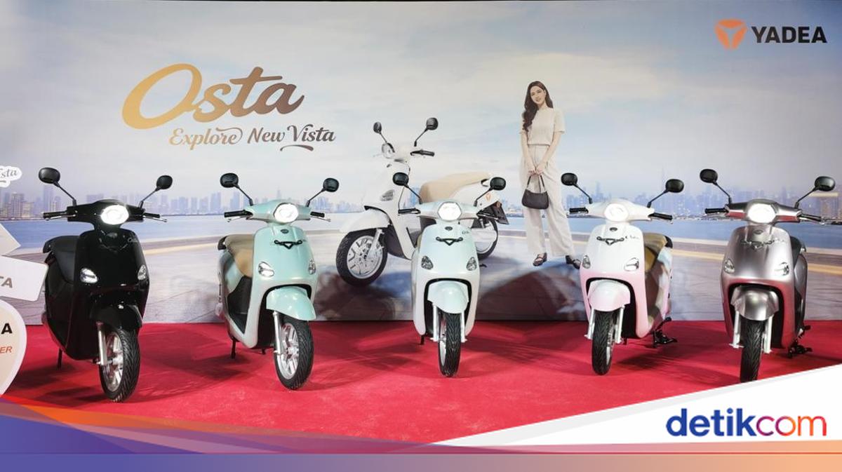 Yadea Luncurkan Motor Listrik Baru: Harga Rp 19 Jutaan, Jarak Tempuh 150 Km