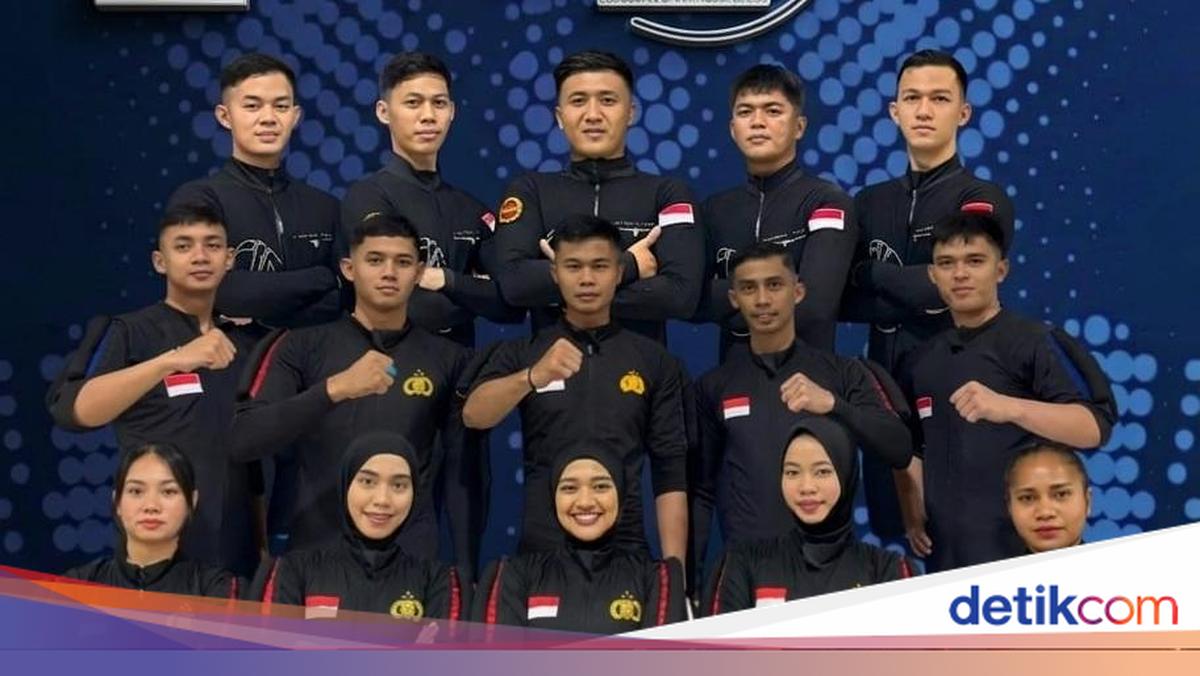 Brimob Polda Metro Kirim Atlet Terbaik di Ajang Indoor Skydiving Prancis