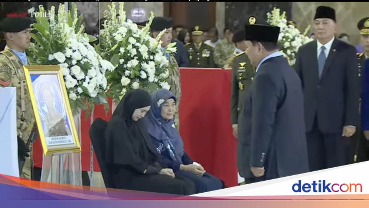 Presiden Prabowo dan SBY Lepas Jenazah 3 Prajurit TNI Gugur di Lebanon