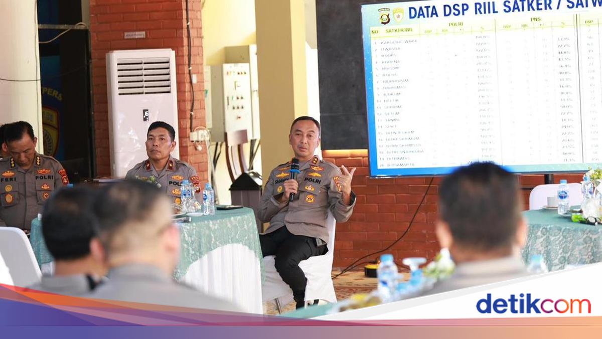 Kapolda Sumsel Gelar Evaluasi SDM, Siapkan Peningkatan Kompetensi Personel