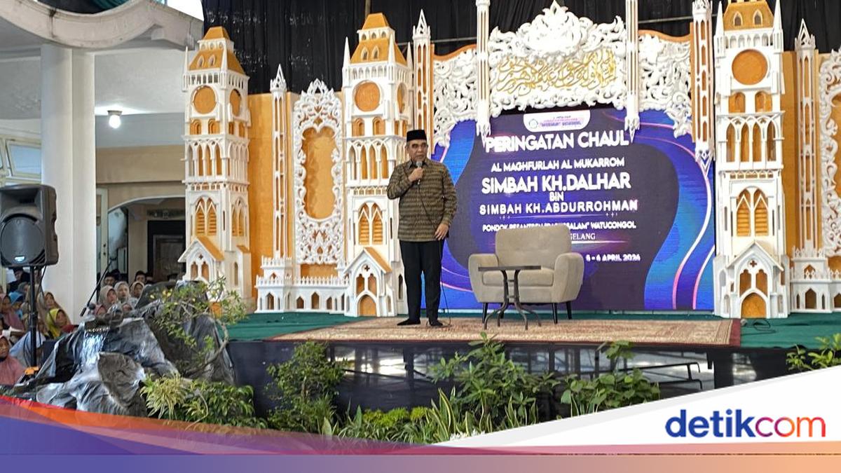 Ketua MPR Hadiri Haul Ponpes Darussalam di Magelang, Ajak Doakan RI Selalu Aman