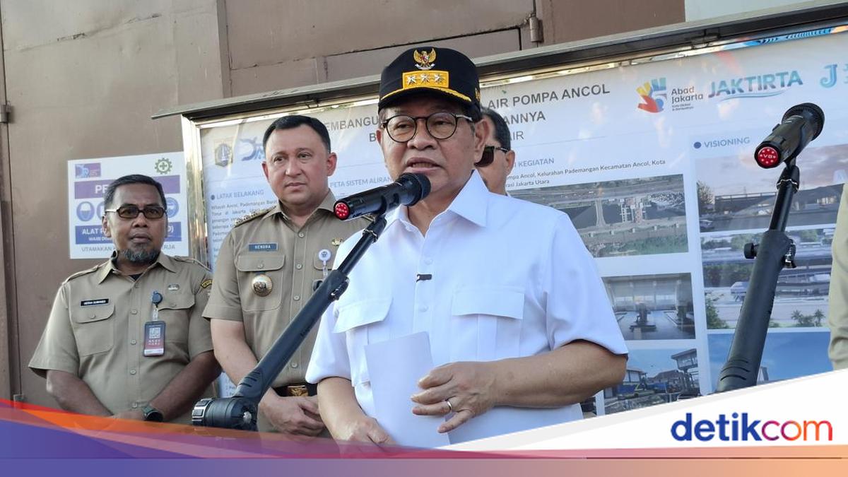 Kapasitas Pompa Ancol Bakal Ditingkatkan Jadi 40 Ribu Liter Per Detik