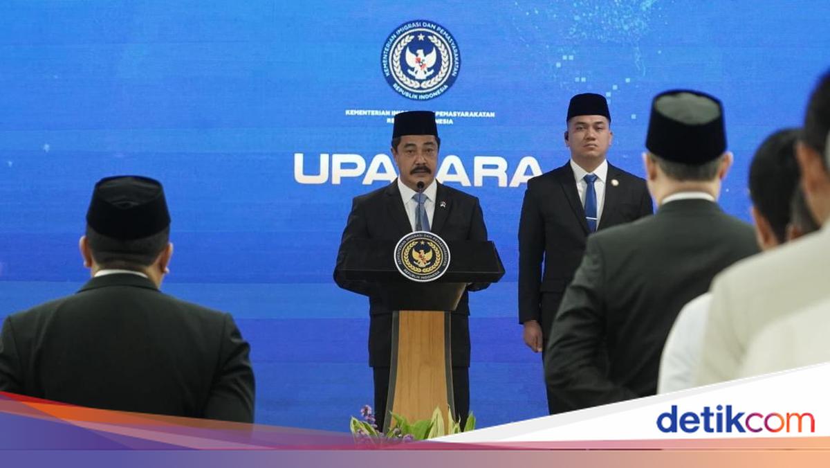 Menteri Agus ke Dirjen Imigrasi-Staf Ahli Baru: Jadilah Teladan Etika Kerja