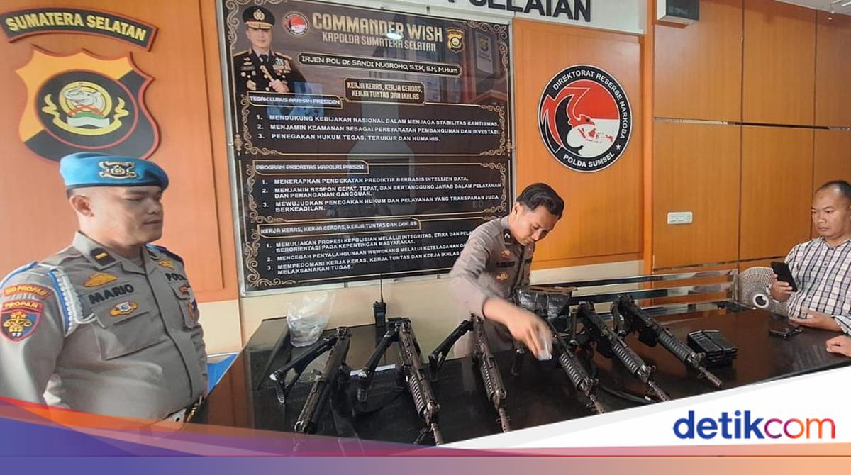 Polda Sumsel Cek Senjata Api Dinas, Pastikan Pengelolaan Sesuai Prosedur