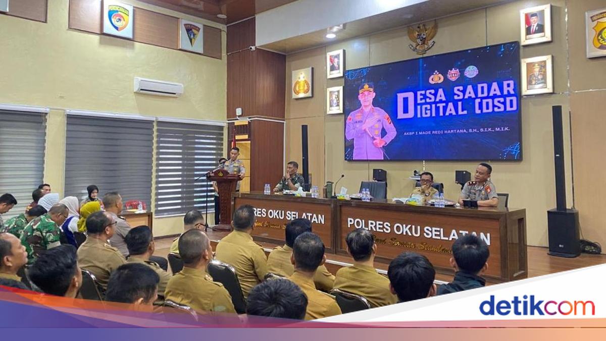 Polda Sumsel Dorong Literasi Digital Desa, Polres OKU Selatan Luncurkan 'DSD'