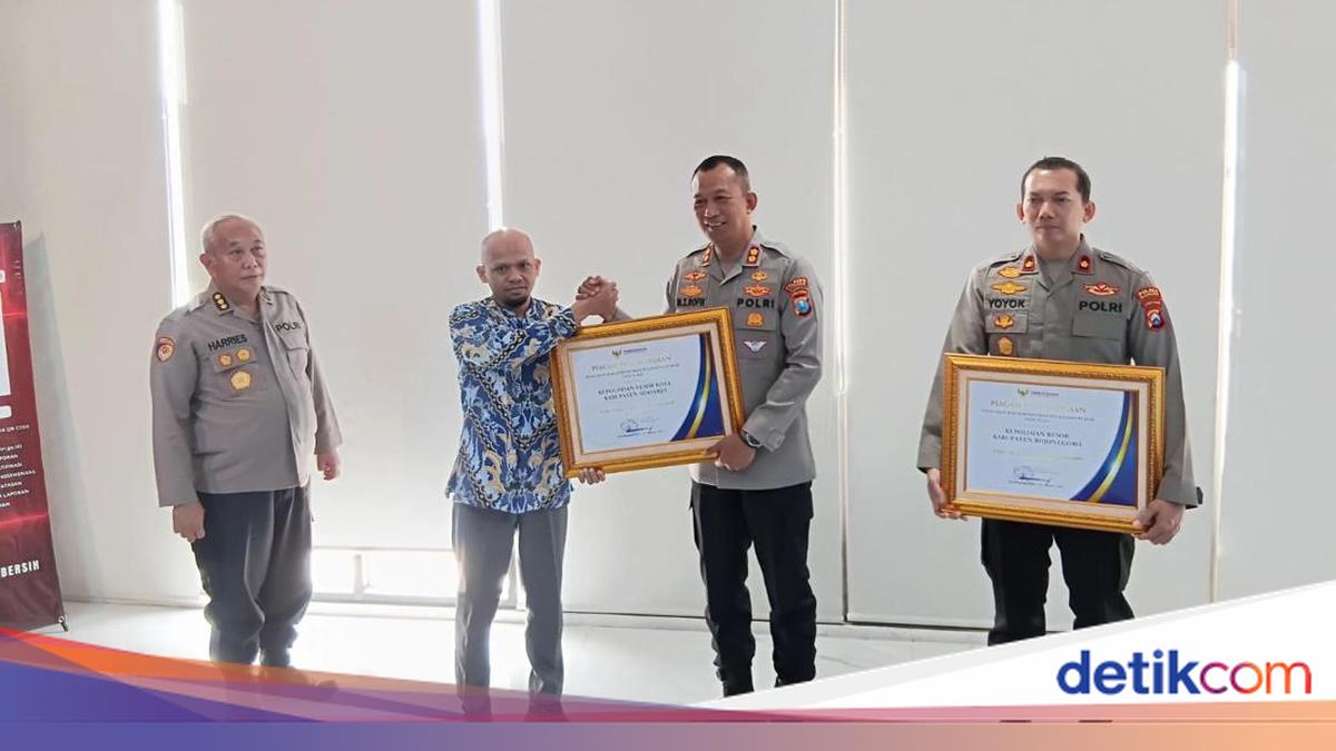 Polresta Sidoarjo Raih Nilai A Terkait Kualitas Pelayanan dari Ombudsman