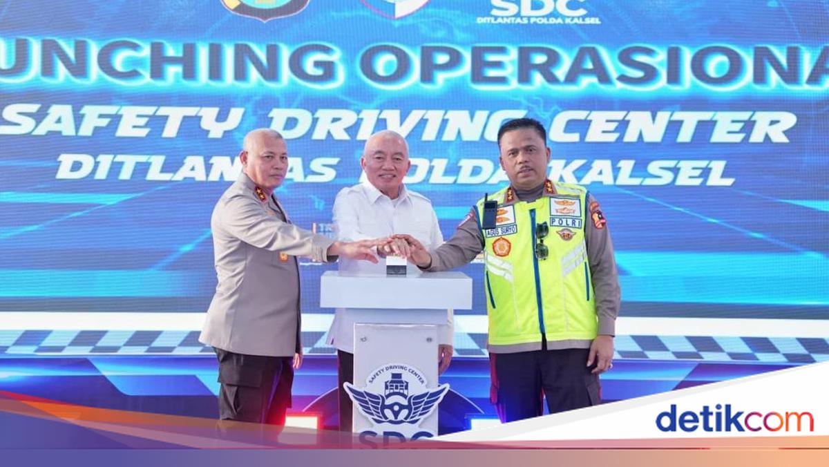 Kakorlantas Resmikan SDC Polda Kalsel, Perkuat Kompetensi Pengemudi-Tekan Laka Lantas