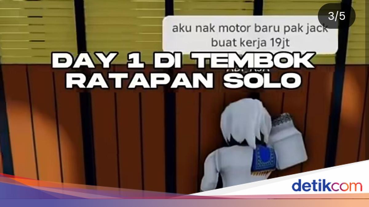 Kata Jokowi soal Rumah Jadi Replika 'Tembok Ratapan' di Roblox