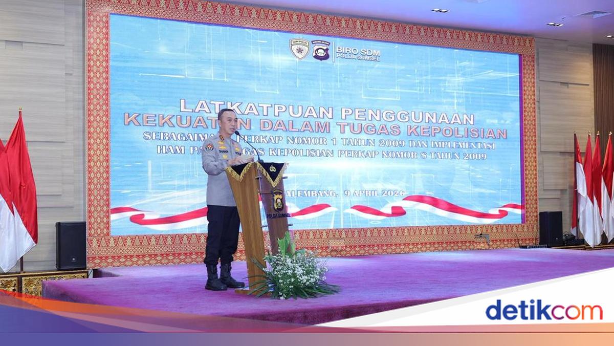 Personel Polda Sumsel Dilatih Tingkatkan Profesionalisme dan Penghormatan HAM