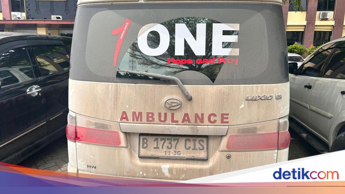 Empat Warga Tangerang Ditangkap Polda Lampung Selundupkan 15,7 Kg Sabu Pakai Ambulans
