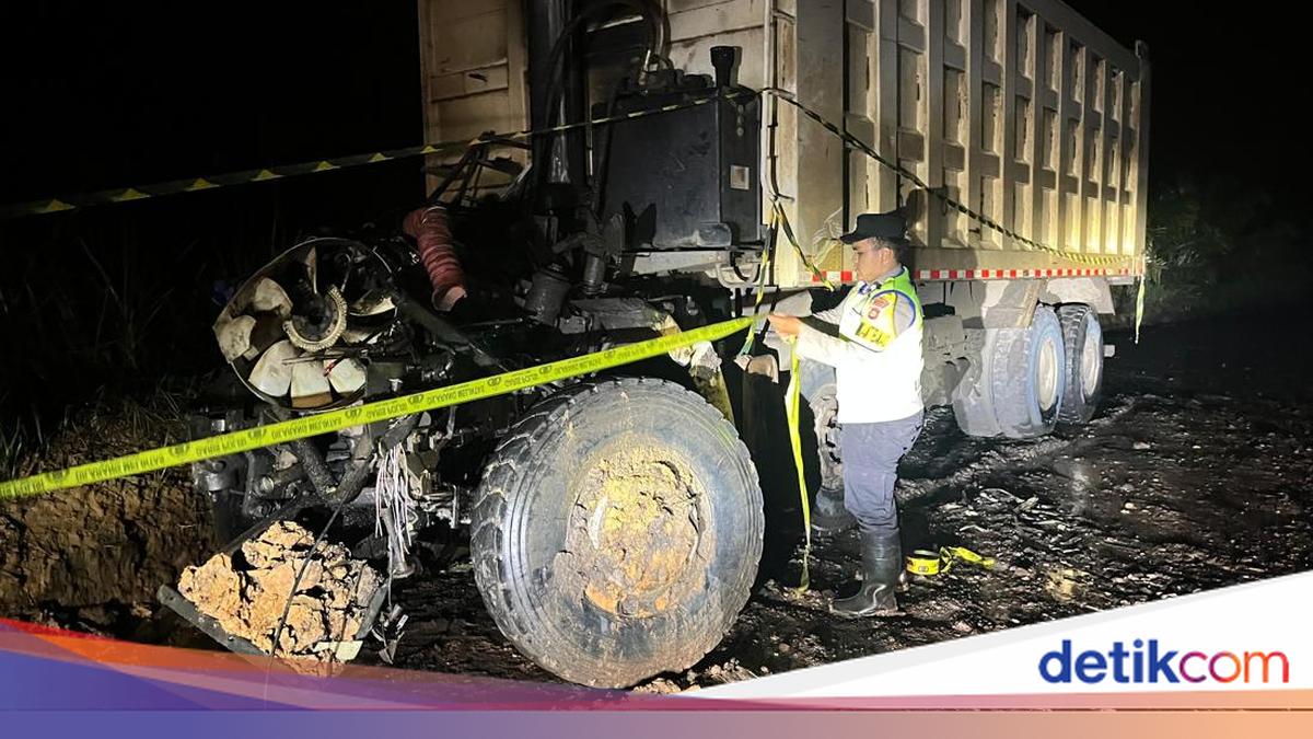 Tabrakan Dua Truk Batu Bara di Muratara Tewaskan Sopir dan Lukai Tiga Orang