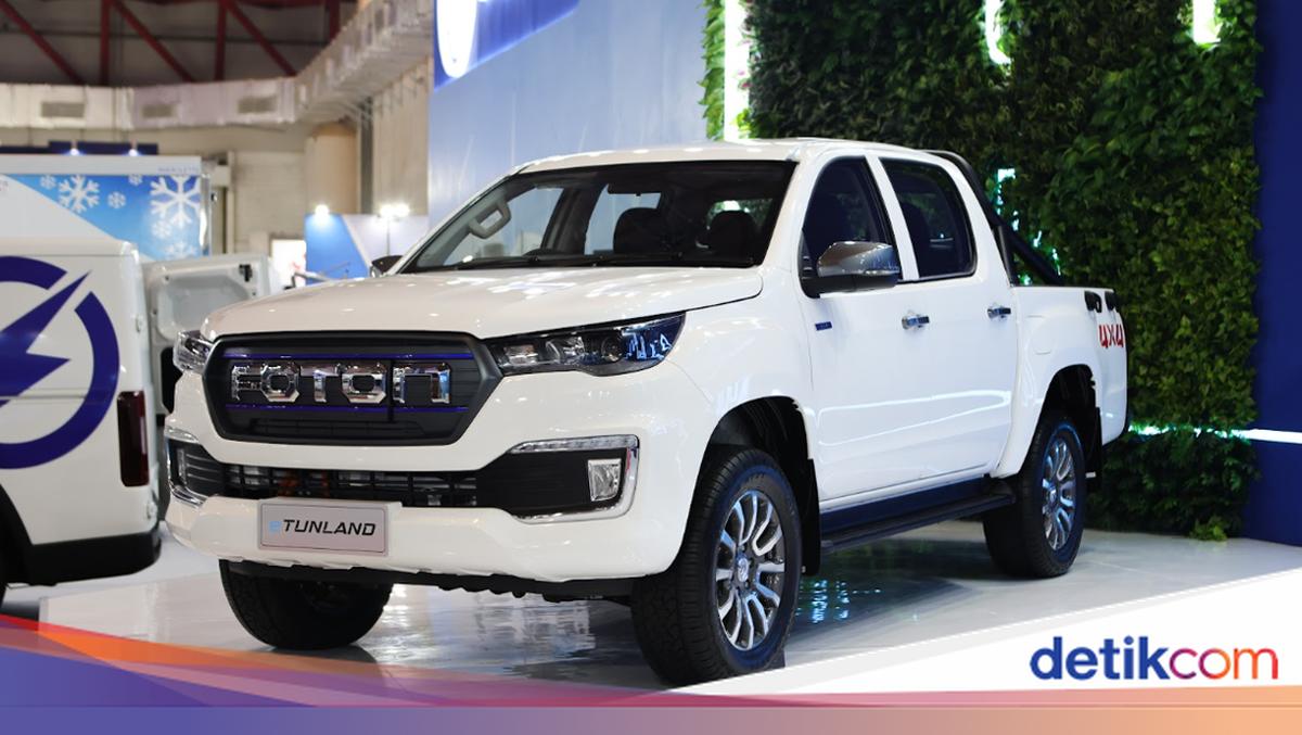 Intip Spesifikasi Pick Up Double Cabin Listrik Foton yang Dijual Rp 780 Juta