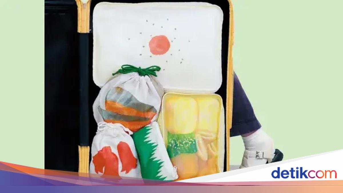 Lucu Banget! Isi Koper Ini 'Disulap' Jadi Bento ala Jepang