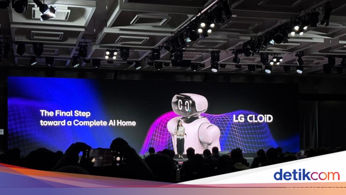 Kenalkan LG CLOiD, Robot Serbabisa untuk Bantu Selesaikan Pekerjaan Rumah
