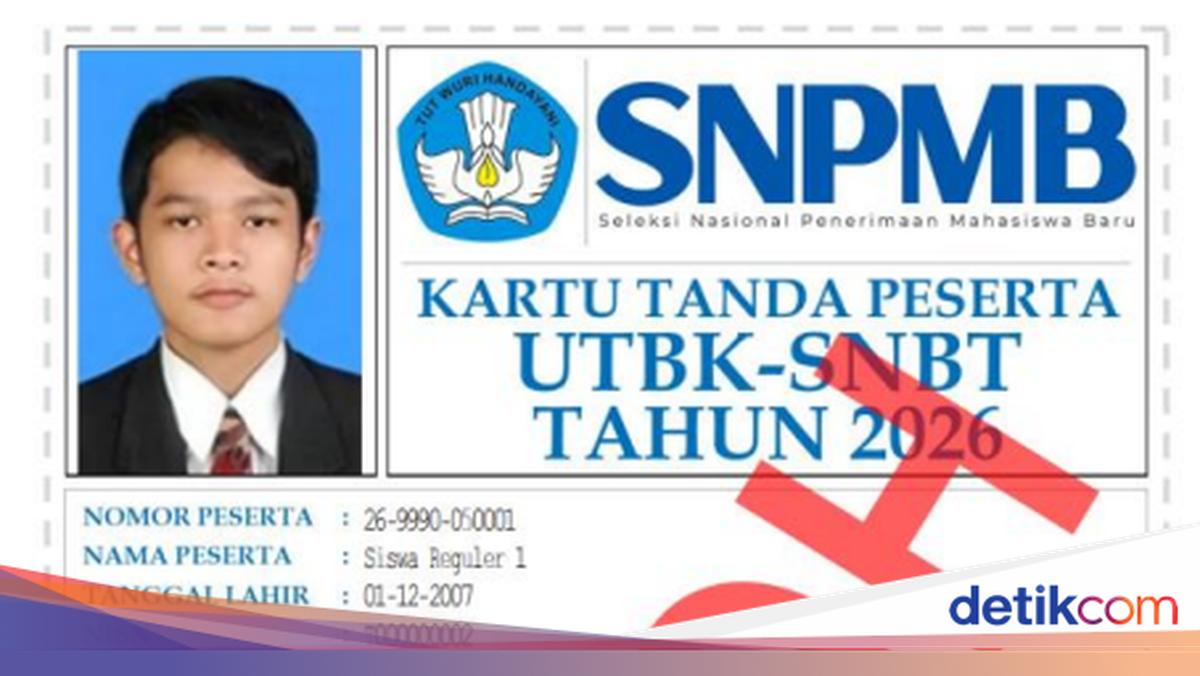 Catat! Ini Jadwal Unduh Kartu Peserta UTBK 2026