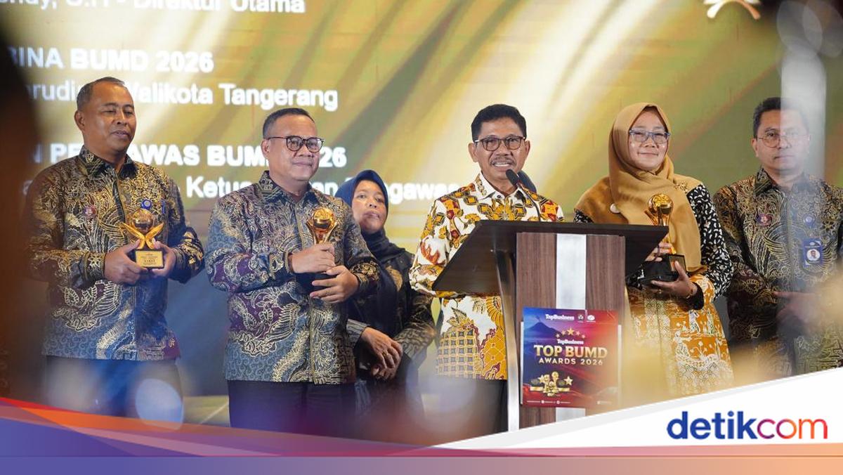 Tangerang Raih 4 Penghargaan TOP BUMD Awards, Walkot: Jangan Berpuas Diri