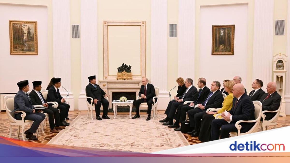 Prabowo dan Putin Sepakat Perkuat Kerja Sama Energi hingga Pendidikan