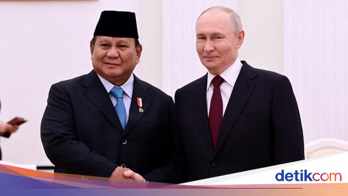 Putin Undang Prabowo Hadiri Pameran Industri di Rusia Juli Mendatang