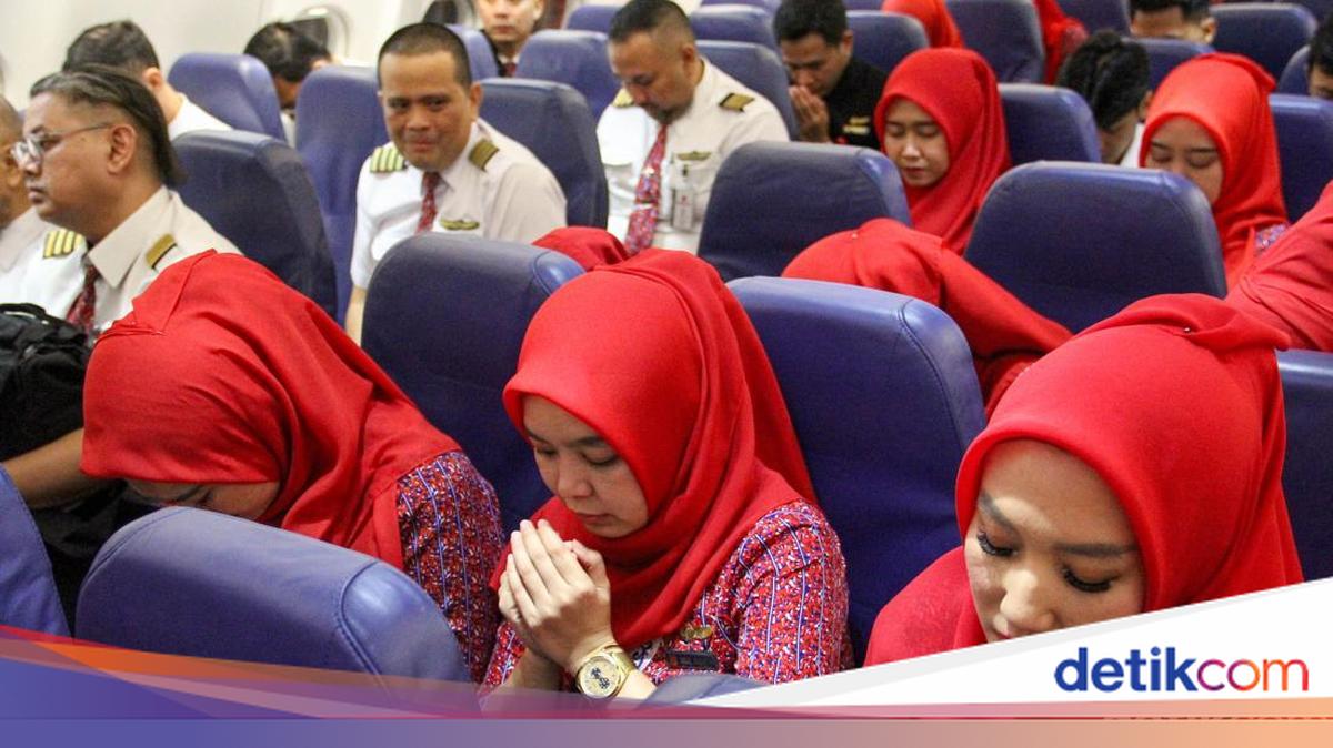Persiapan Awak Kabin Lion Air Jalani Penerbangan Haji Saat Konflik Timur Tengah