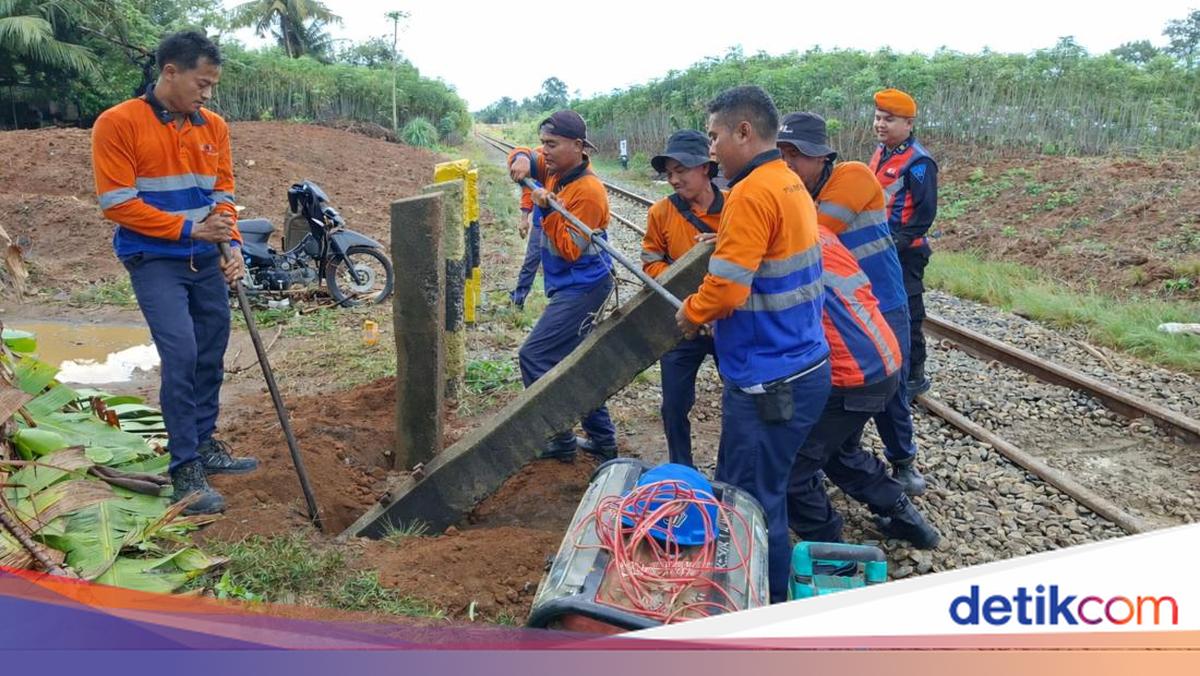 KAI Tertibkan 17 Perlintasan Liar di Sumut, Terbanyak di Asahan