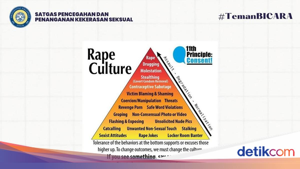 Mengenal Rape Culture Pyramid, Istilah yang Viral di Media Sosial