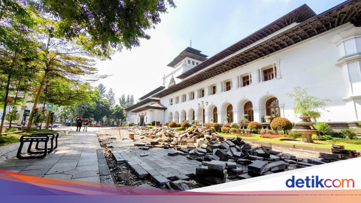 KDM Jamin Penataan Halaman Gedung Sate Tak Hilangkan Jalan Diponegoro