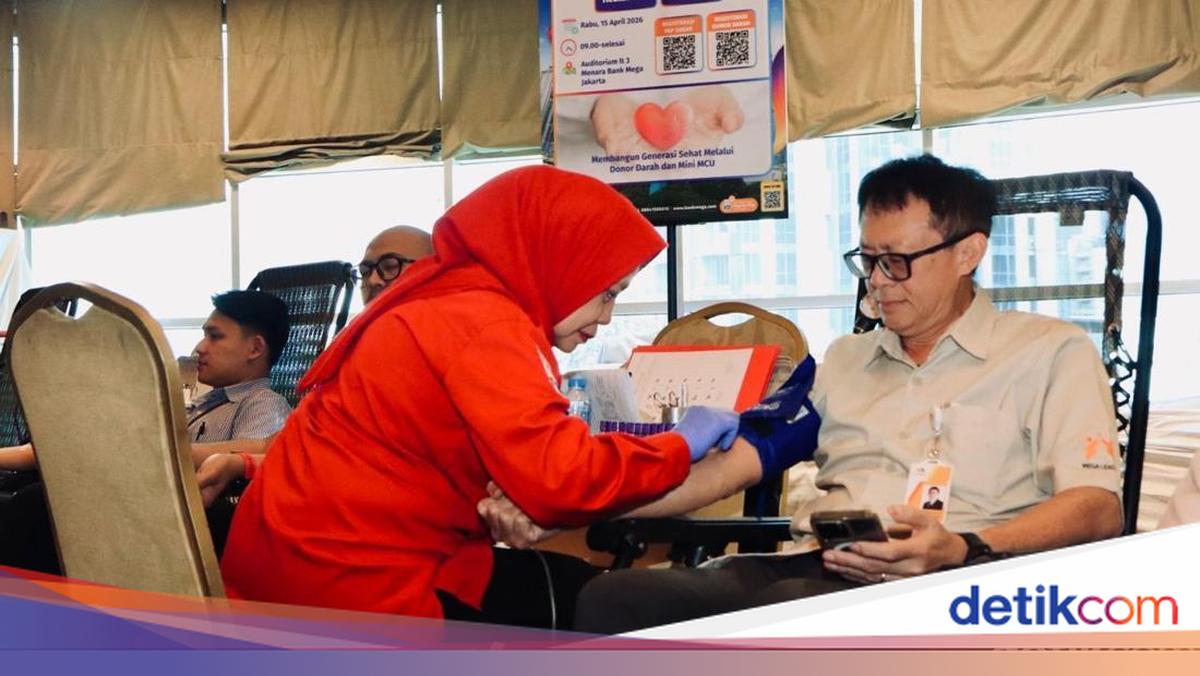 Rayakan HUT ke-57, Bank Mega Gelar Donor Darah dan Cek Kesehatan
