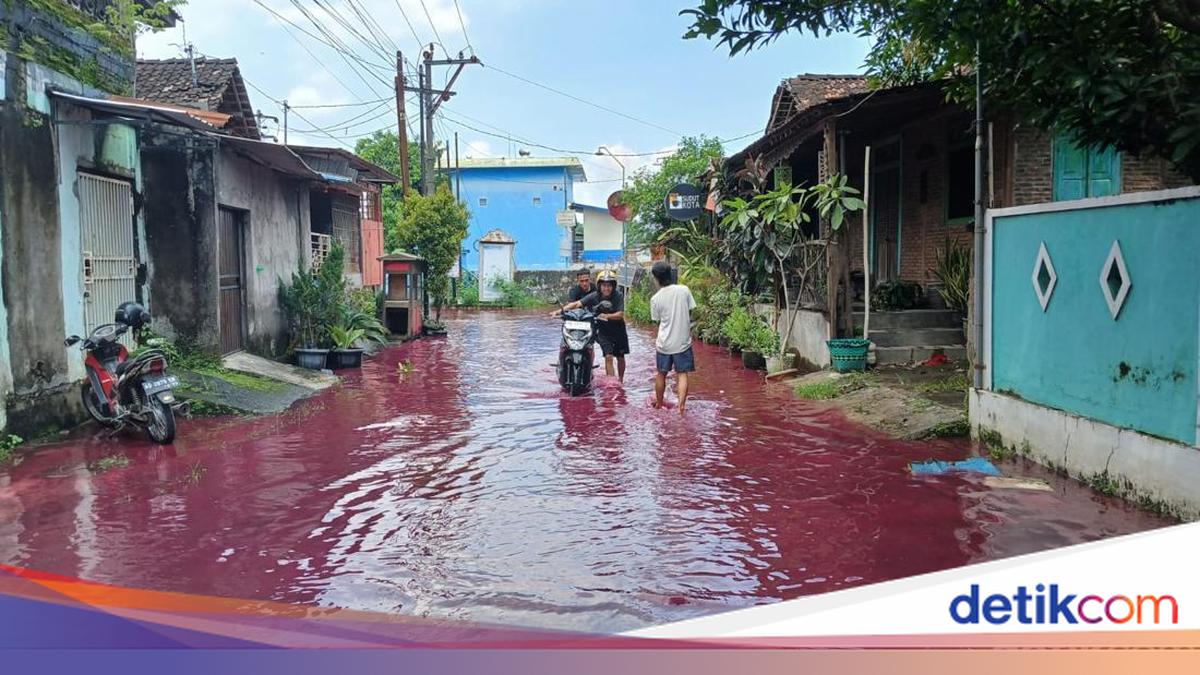 Warga RW 06, Joyotakan, Serengan, Solo, sempat dikagetkan dengan luapan air yang berwarna merah. Warga pun menelusuri penyebab air banjir berwarna merah. Berikut ulasannya!

Via @detikjatengcom