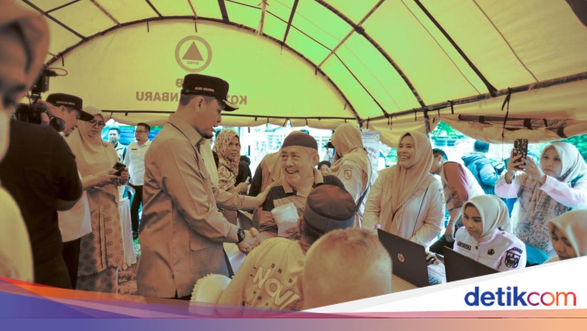Walkot Pekanbaru Integrasikan Bantuan Pangan dan Cek Kesehatan Gratis