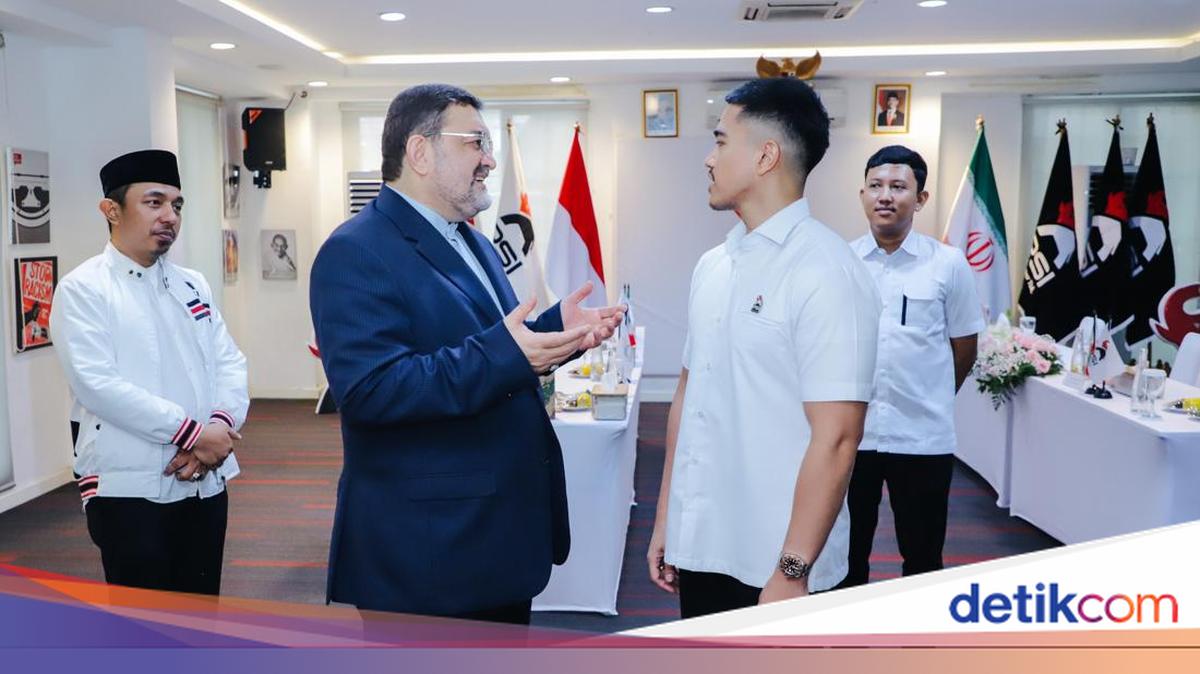 Dubes Iran Temui Kaesang 1 Jam di DPP PSI, Ini yang Dibahas