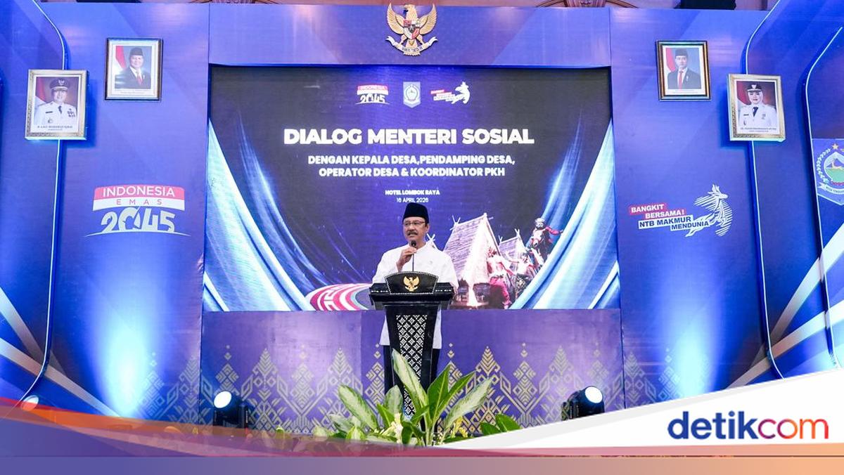 Entaskan Kemiskinan, Mensos Ajak Kades &amp; Pendamping PKH NTB Benahi Data