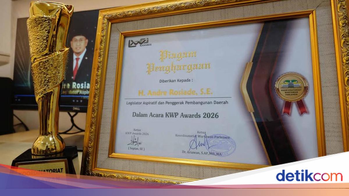 Andre Rosiade Raih 'Legislator Penggerak Pembangunan' di KWP Awards 2026