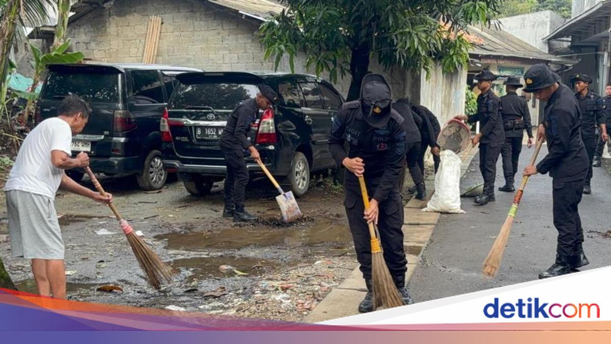 Aksi Brimob Polda Metro Jaya, Wujudkan Jakarta ASRI hingga Santuni Anak Yatim