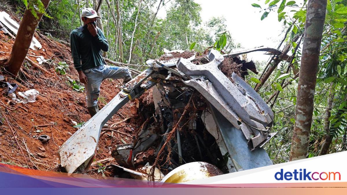 KNKT Targetkan Laporan Penyebab Jatuhnya Helikopter PK-CFX Rampung 30 Hari