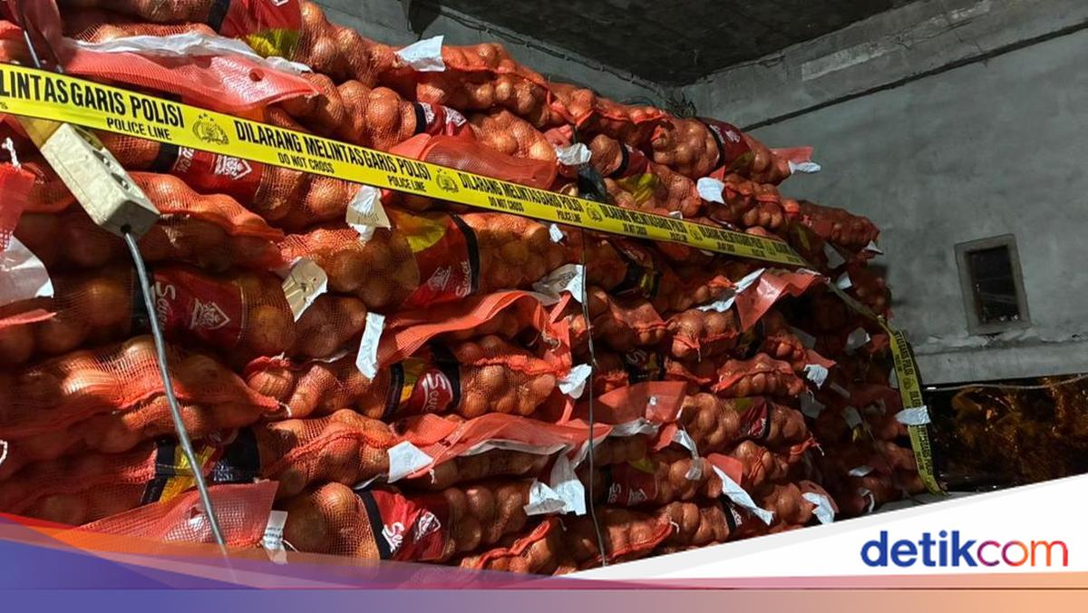 Bawang dan Cabai Impor Ilegal Disita Bareskrim di Kalbar 23 Ton Lebih