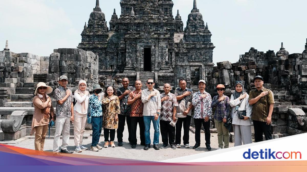 Menbud Tinjau Candi Sewu & Keraton Ratu Boko, Dorong Percepatan Restorasi
