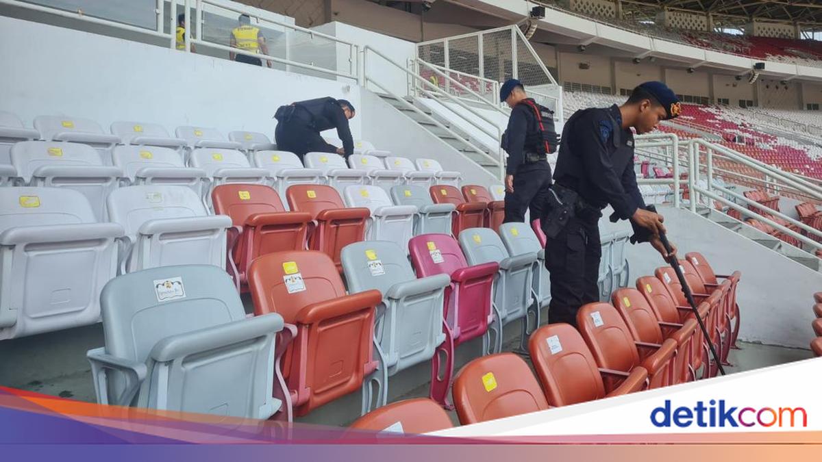 Brimob Polda Metro Jaya Sterilisasi GBK Jelang Clash of Legends 2026
