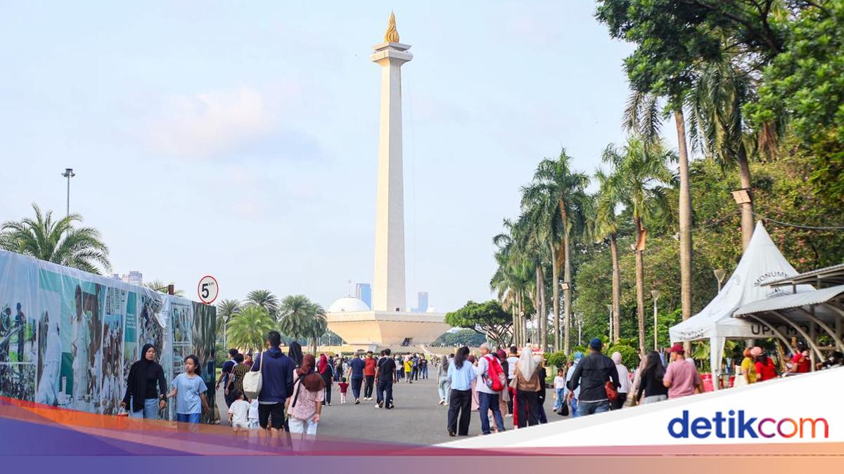 Catat! Ini 21 Kantong Parkir Sekitar Monas saat Perayaan HUT ke-81 RI