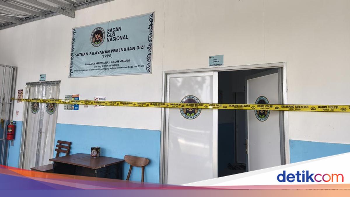 Ratusan Santri Demak Diduga Keracunan MBG, SPPG Ditutup dan Dipasangi Garis Polisi