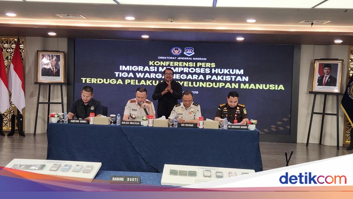 Imigrasi Bongkar Kasus Penyelundupan Manusia, 3 WN Pakistan Jadi Tersangka