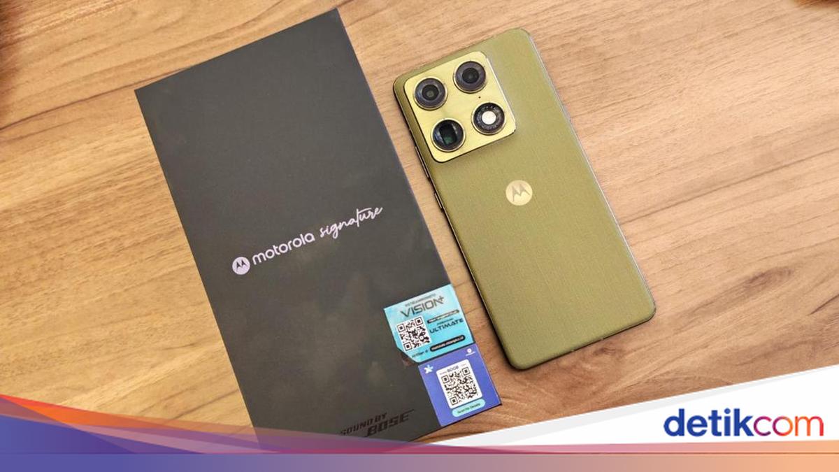Motorola Signature: HP Rp 11 Jutaan, Kamera Canggih Sampai Warna Pantone