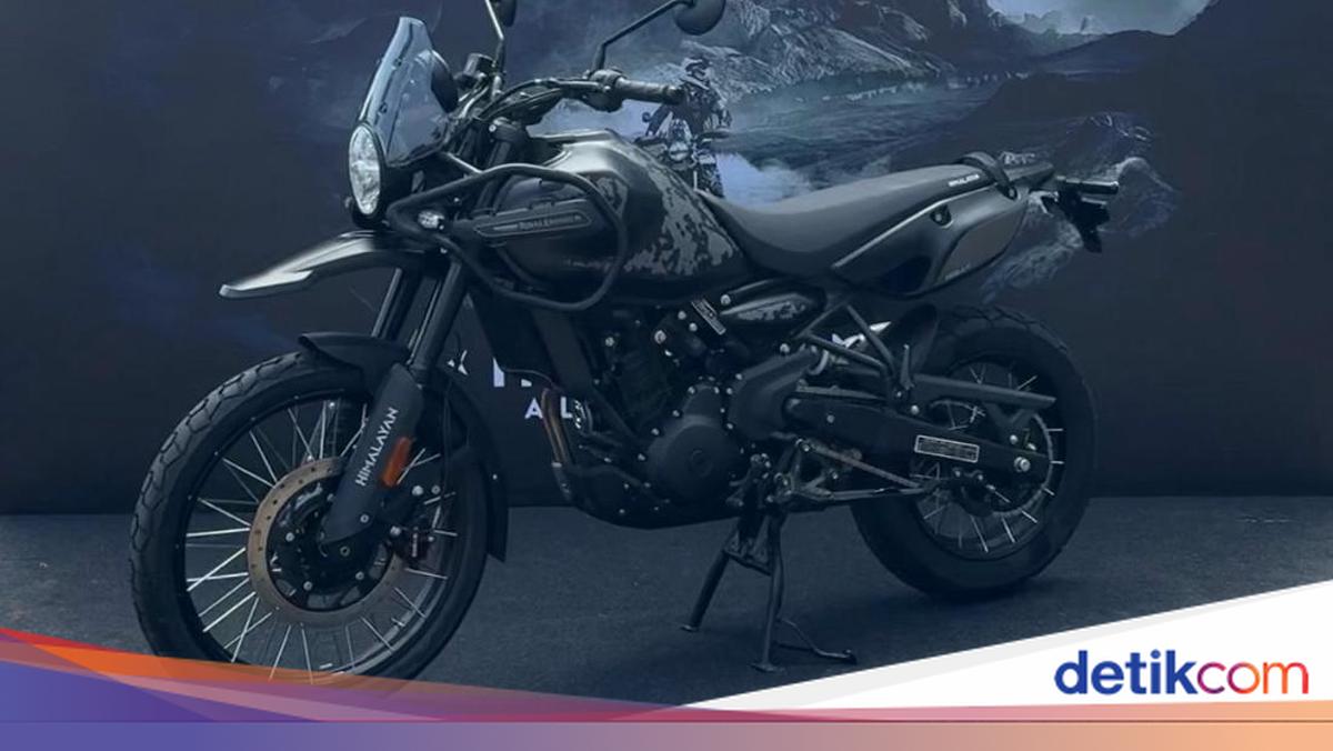 Royal Enfield Himalayan Black Edition Meluncur di RI, Harga Rp 168,3 Juta