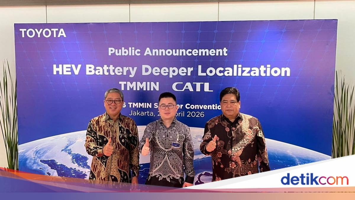 Toyota Gandeng CATL Produksi Baterai Mobil Hybrid di Indonesia
