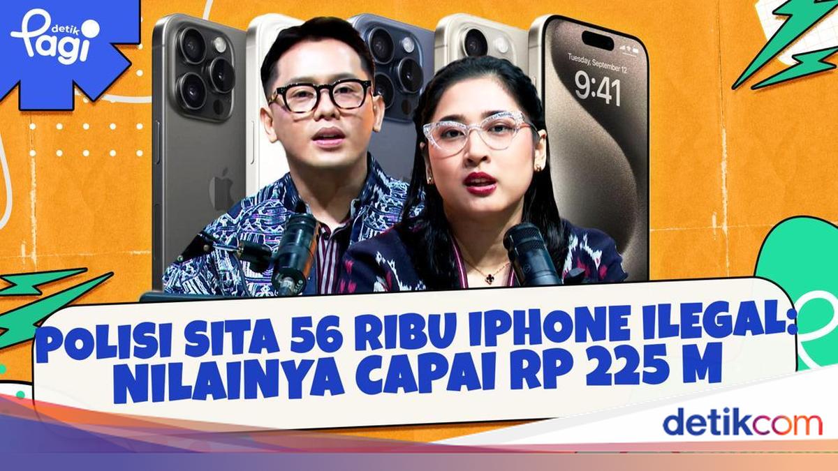 Polisi Sita 56 Ribu iPhone Ilegal: Nilainya Capai Rp 225 M